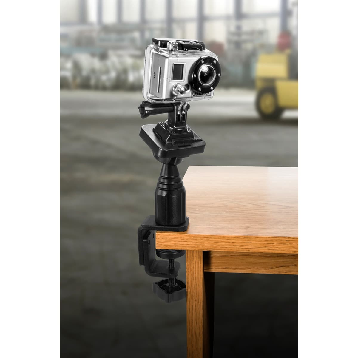Arkon GoPro Mount - 4inch Adjustable C-Clamp Mount with GoPro Head