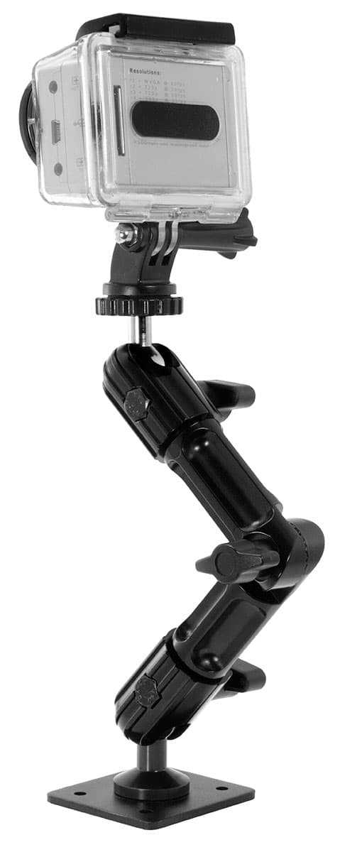 Arkon GoPro Mount - Heavy-Duty Multi-Angle Mount with GoPro Head