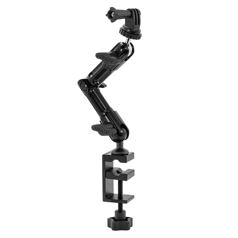 Arkon GoPro Mount - Heavy-Duty C-Clamp Mount with GoPro Head