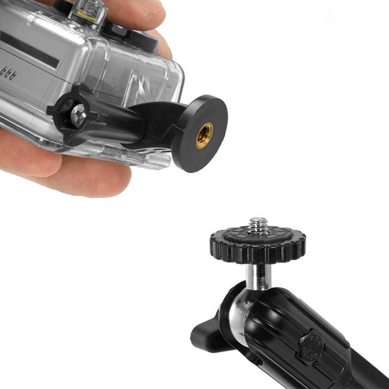 Arkon GoPro Mount - Heavy-Duty C-Clamp Mount with GoPro Head