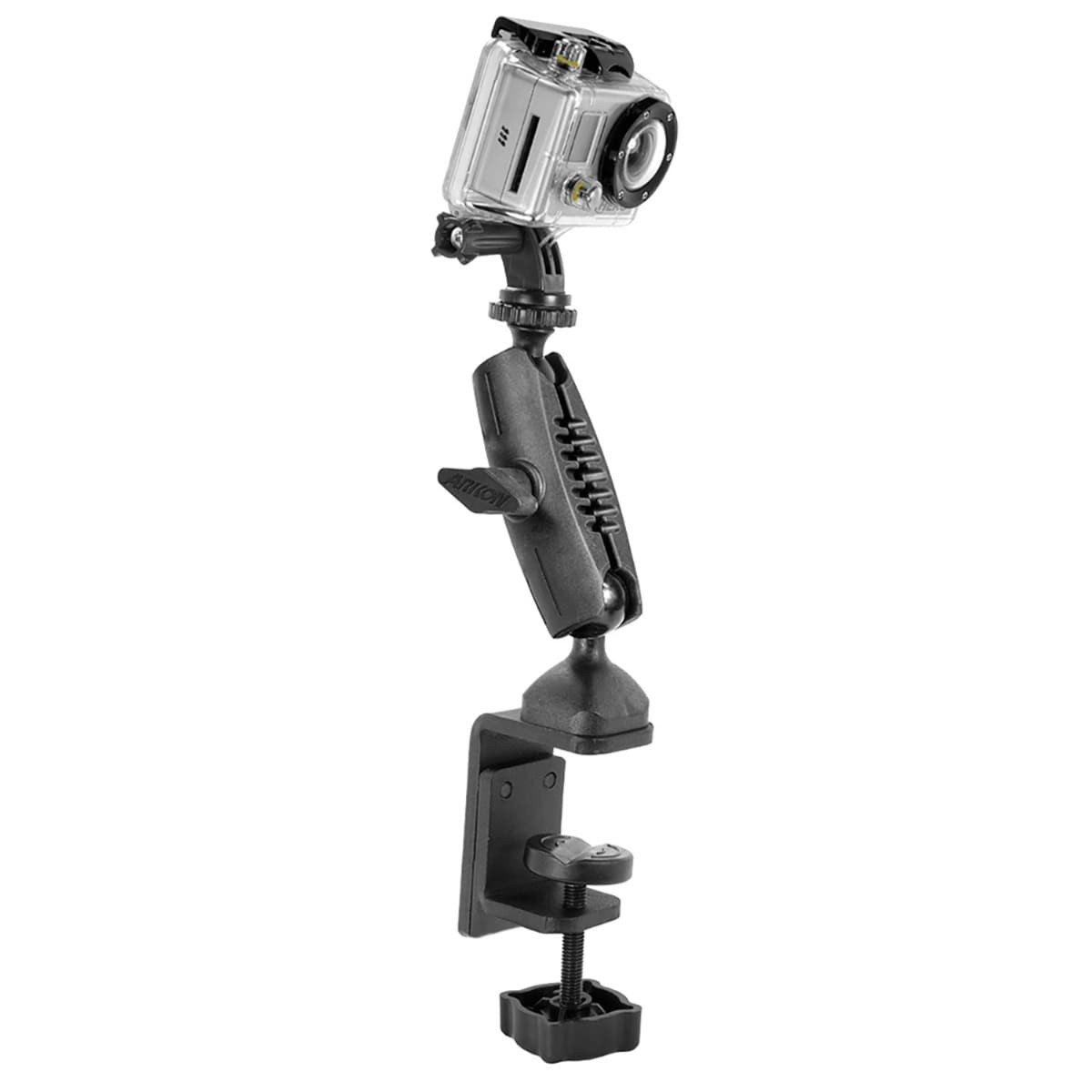 Arkon GoPro Mount - Robust C-Clamp Mount with GoPro Head