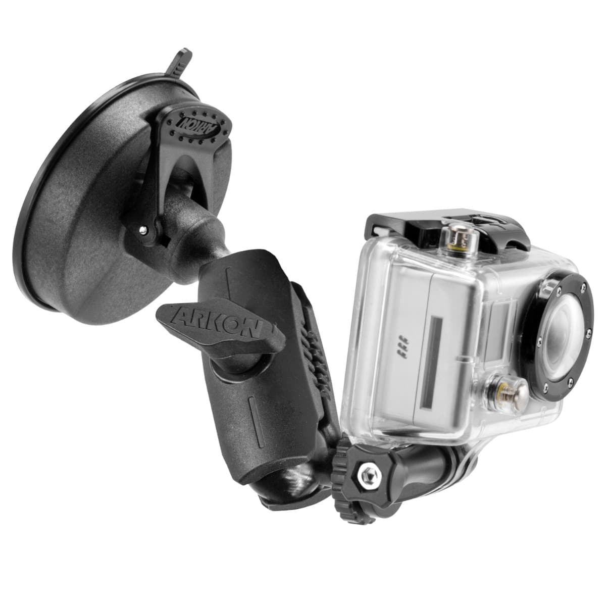 Arkon Heavy-Duty Sticky Suction Mount for GoPro HERO Action Cameras