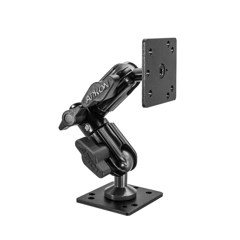 Arkon 6in Aluminum Multi-Angle Pedestal with Metal AMPS Head and Base