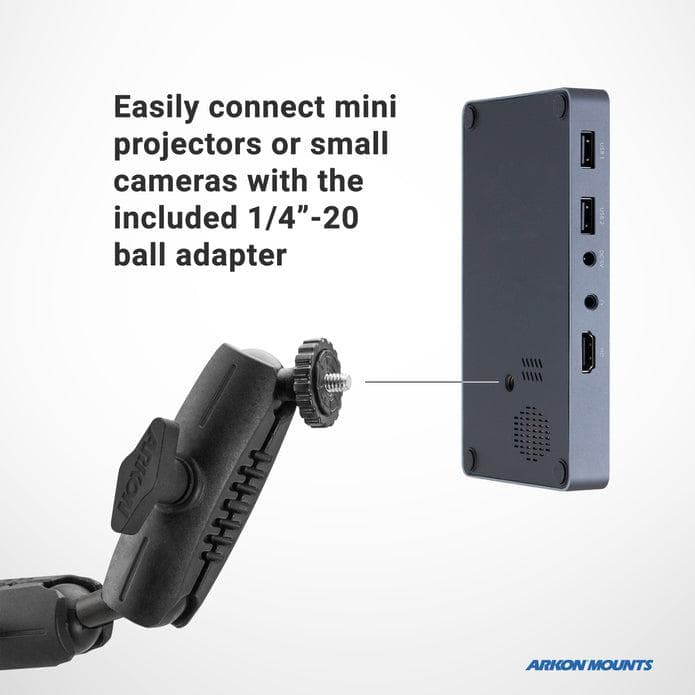 Arkon Remarkable Creator™ Pro Mount for Phone or Camera with Pink Extension Pole
