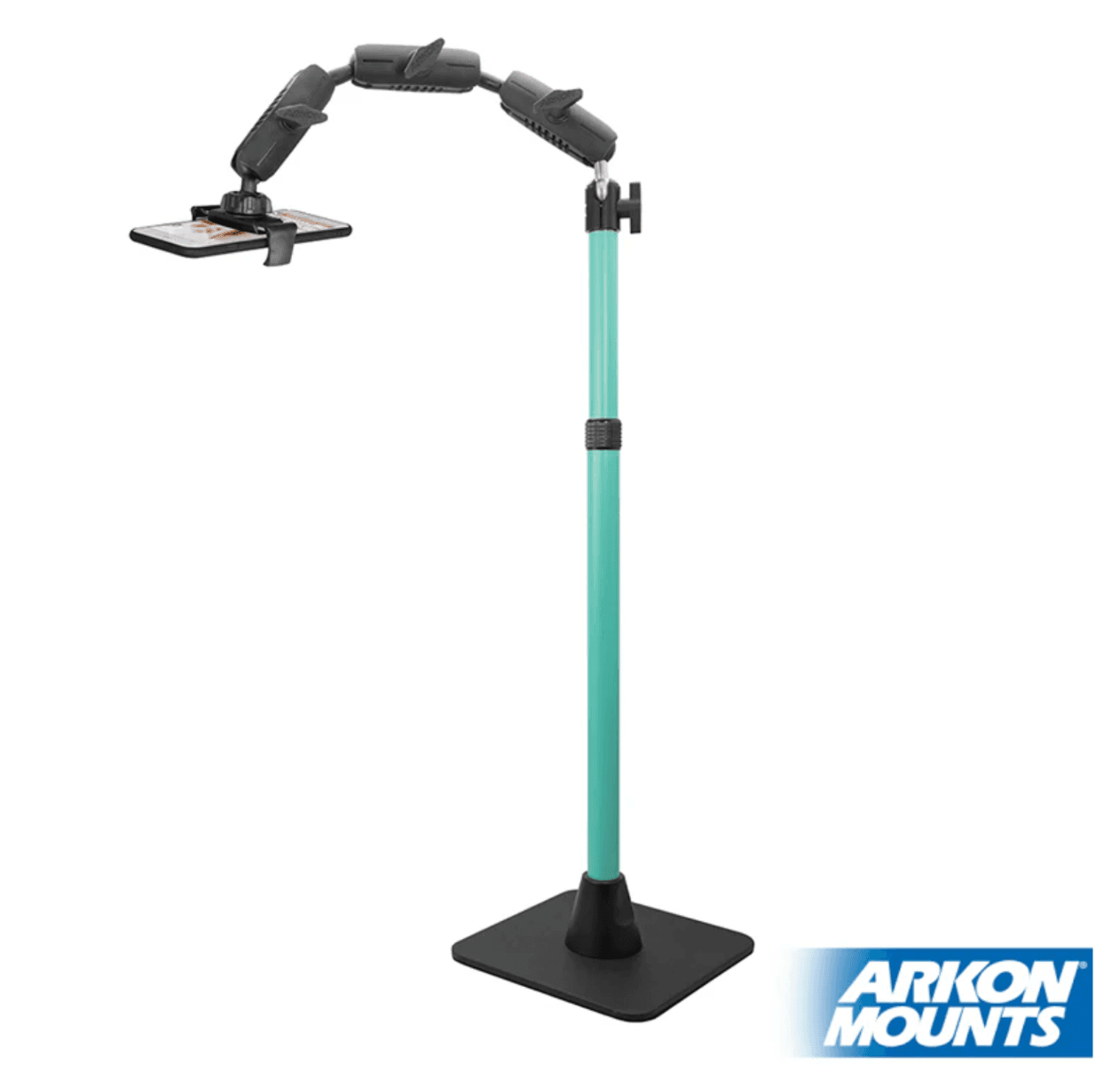 Arkon Remarkable Creator™ Pro Mount for Phone or Camera with Teal Extension Pole
