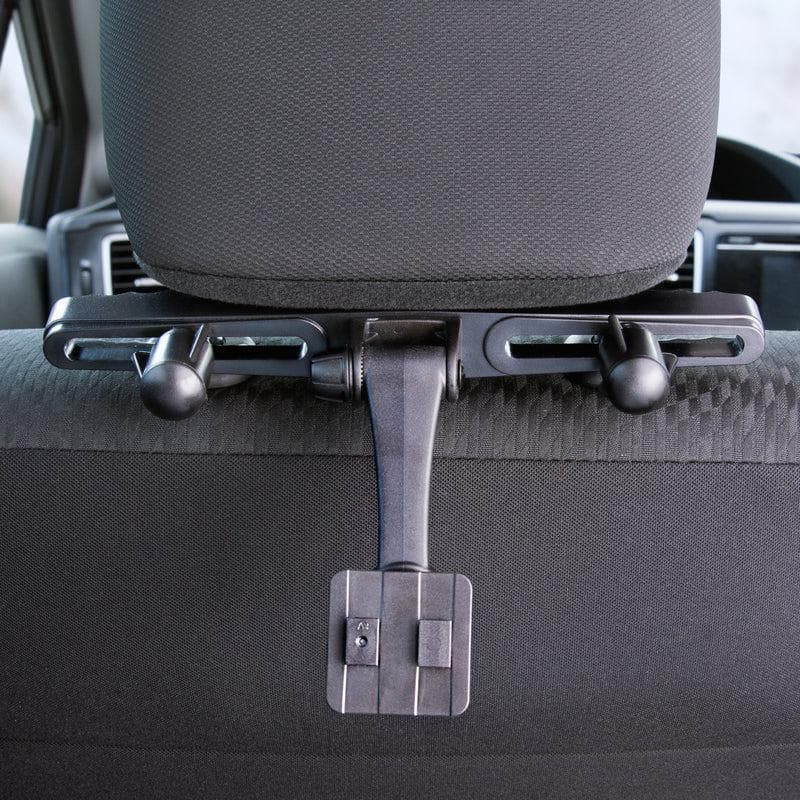 Arkon Car Seat Headrest Mount Pedestal with Tiltable Arm - Dual T-Tab Compatible - Image 5