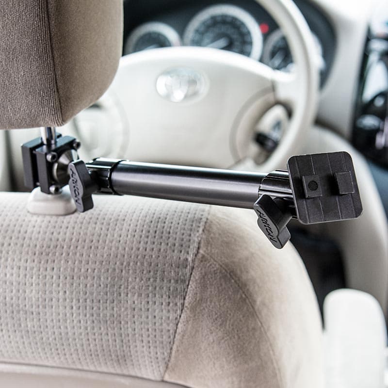 Arkon Headrest Clamp Base with 10in AMPS Pedestal