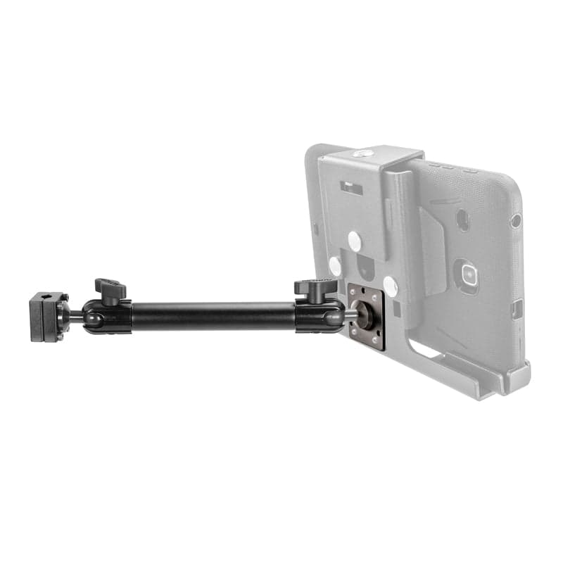 Arkon Heavy-Duty Headrest Mount with 10 inch Arm - 4-Hole AMPS Compatible