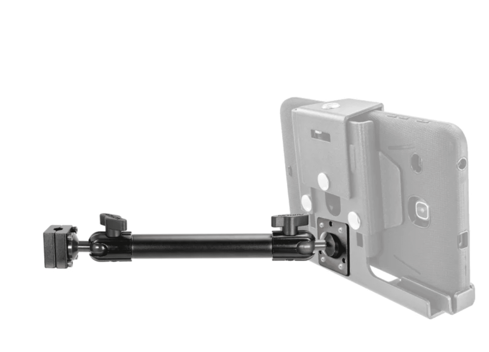 Arkon Heavy-Duty Headrest Mount with 10 inch Arm - 4-Hole AMPS Compatible