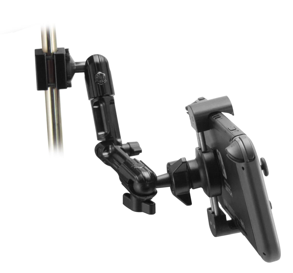 Arkon Headrest Mount with Multi-Angle Pedestal and RoadVise Phone and 8in Tablet Holder