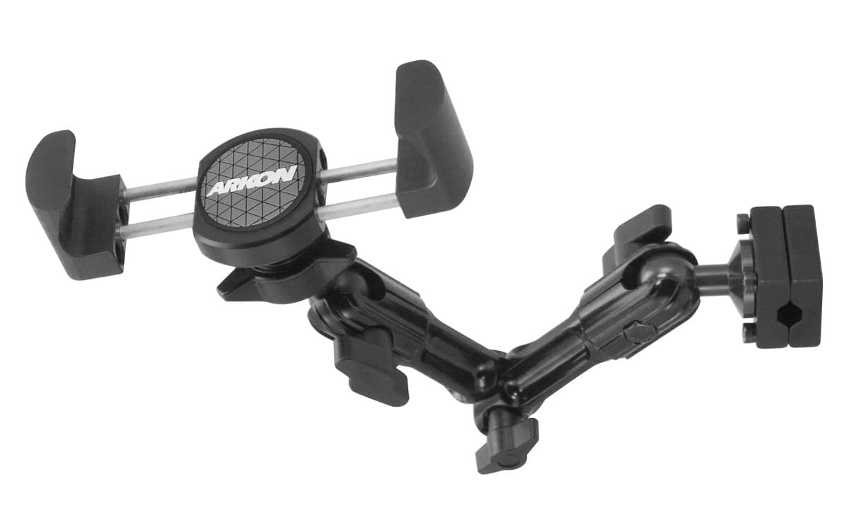 Arkon Headrest Mount with Multi-Angle Pedestal and RoadVise Phone and 8in Tablet Holder