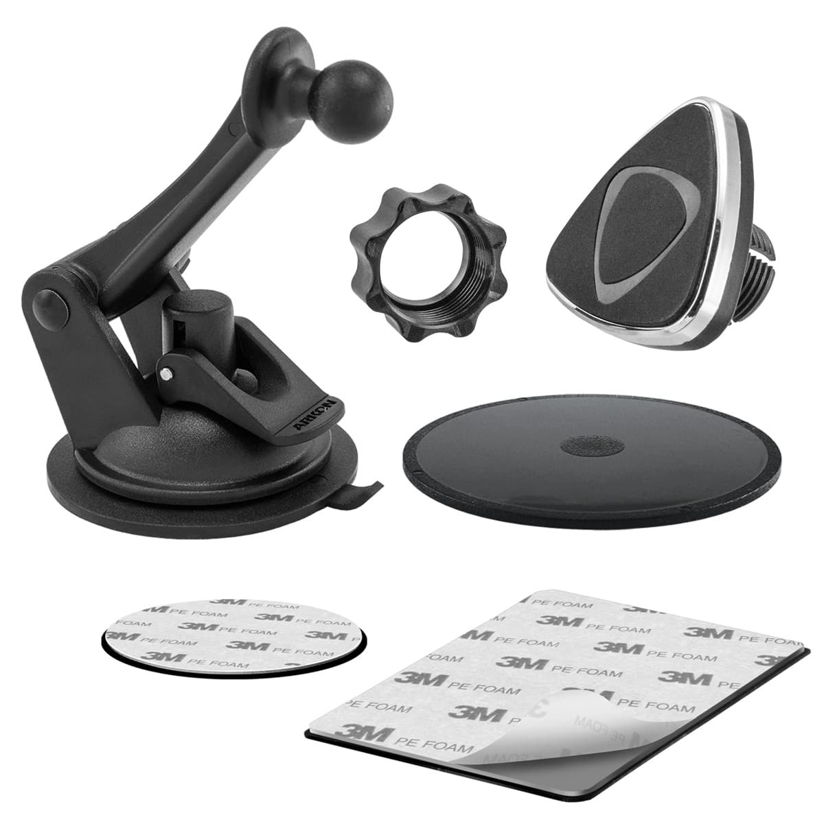 Arkon Magnetic Phone Holder Mount for iPhone, Galaxy, and Note