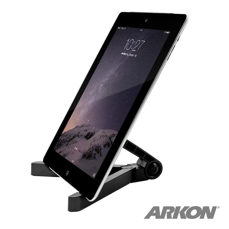 Arkon Desktop & Travel Stand for Apple iPad, Samsung Galaxy Tab, RIM PlayBook, and More