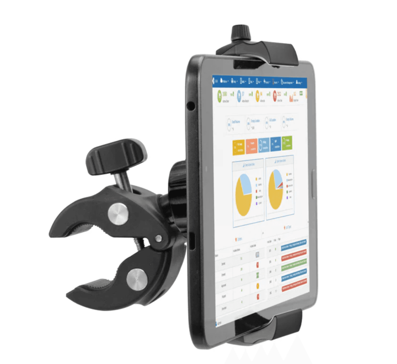 Arkon RoadVise® Ultra Phone and Tablet Clamp Post Mount for Handlebars and Posts