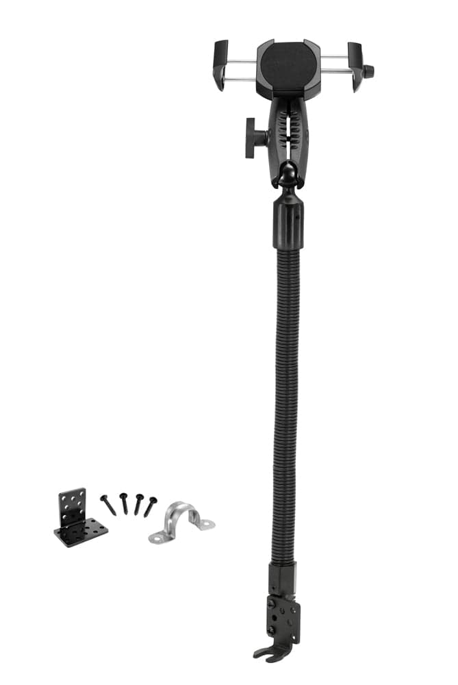 Arkon RoadVise® Ultra Holder with Shaft Arm and 18" Seat Rail Mount - Image 2