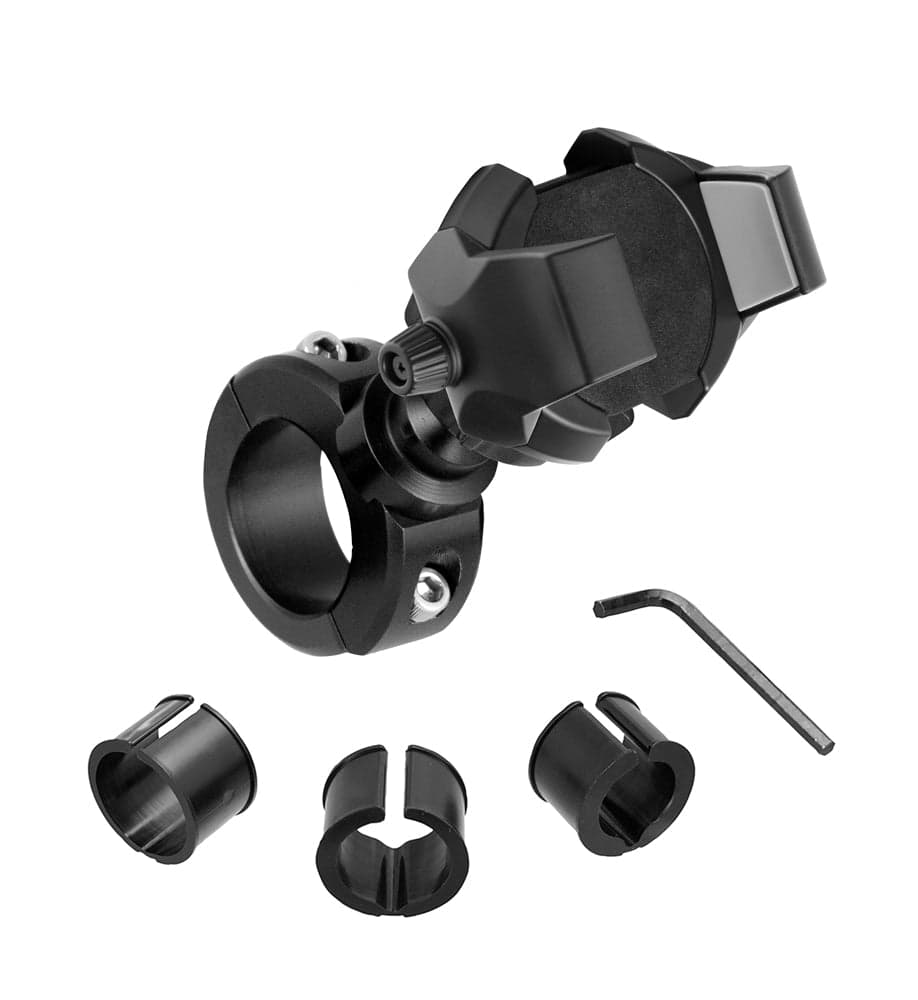 Arkon RoadVise® Ultra Premium Aluminum Motorcycle Handlebar Phone and Tablet Mount