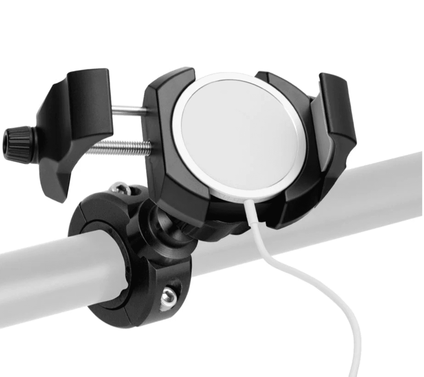 Arkon RoadVise® Ultra Premium Aluminum Motorcycle Handlebar Phone and Tablet Mount