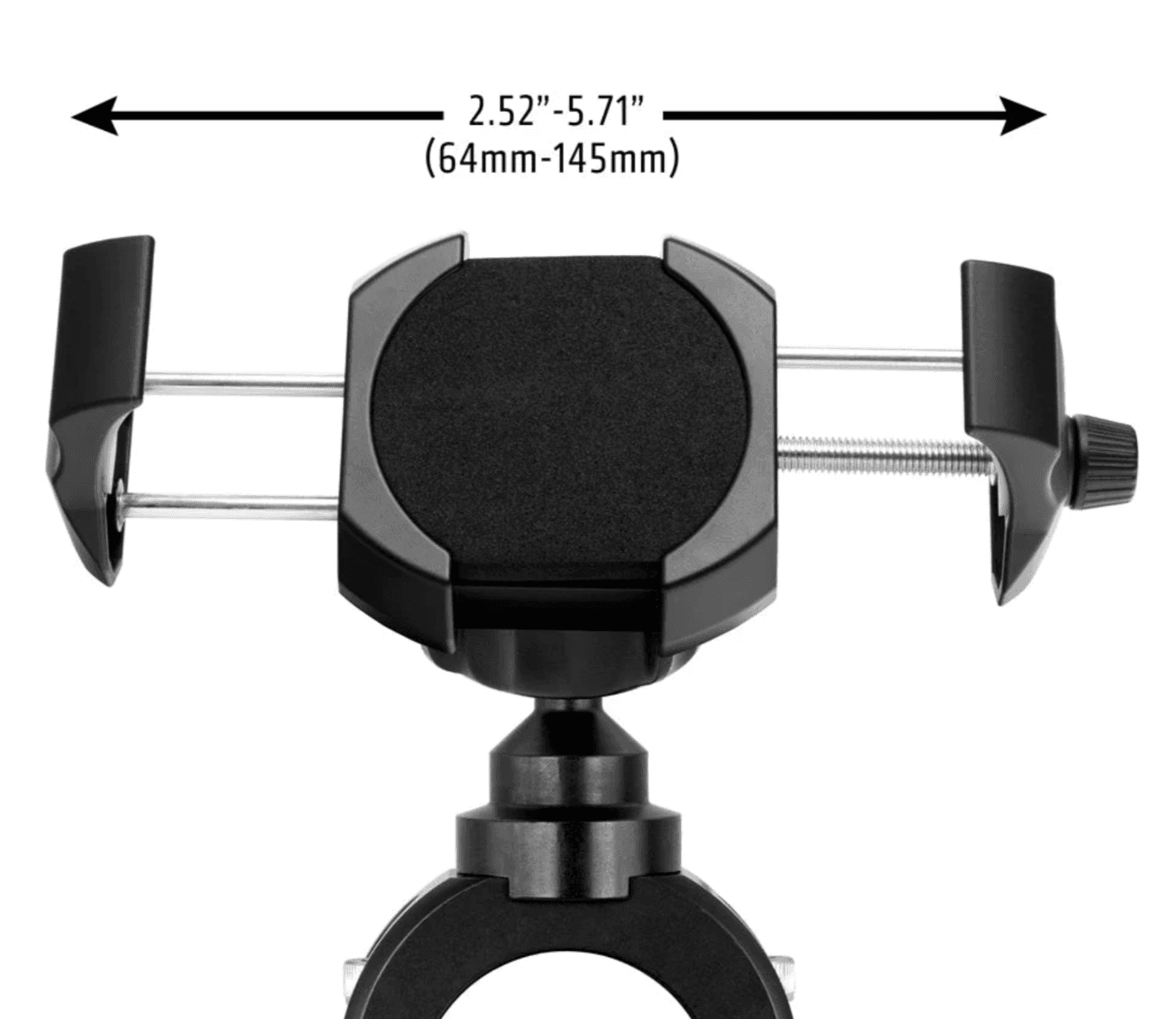 Arkon RoadVise® Ultra Premium Aluminum Motorcycle Handlebar Phone and Tablet Mount