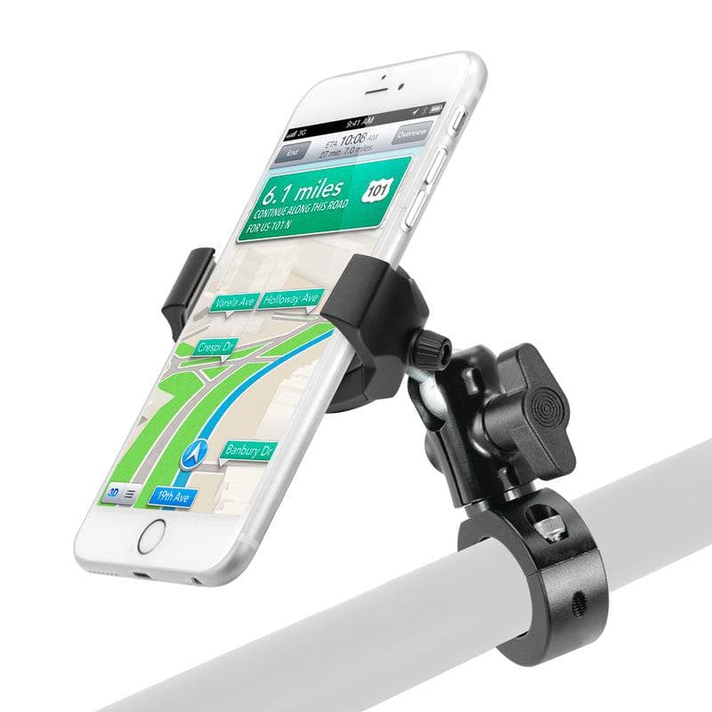 Arkon RoadVise® Ultra Premium Aluminum Motorcycle Handlebar Phone and Tablet Mount with Extension