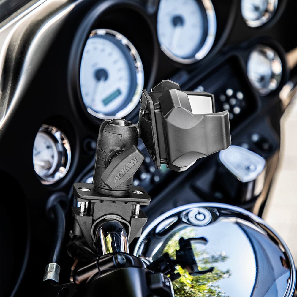 Arkon OCTO™ Rail Mount with RoadVise® Ultra Phone Holder
