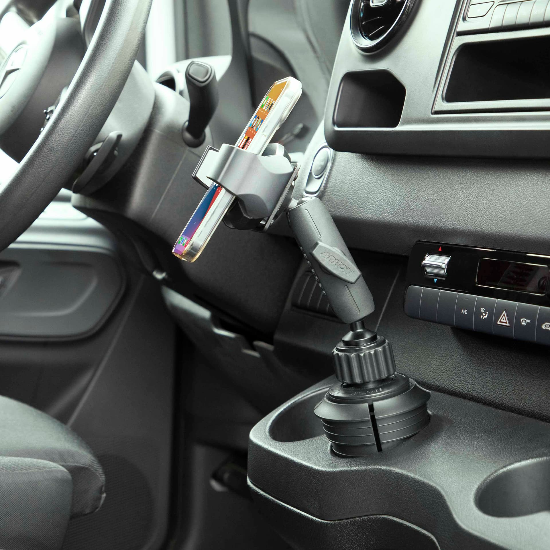 Arkon RoadVise® Ultra Car or Truck Cup Holder Phone Mount or Tablet Mount