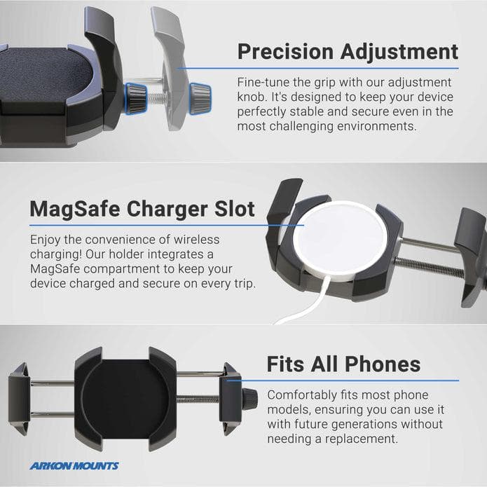 Arkon RoadVise® Ultra Sticky Suction Phone or Tablet Mount