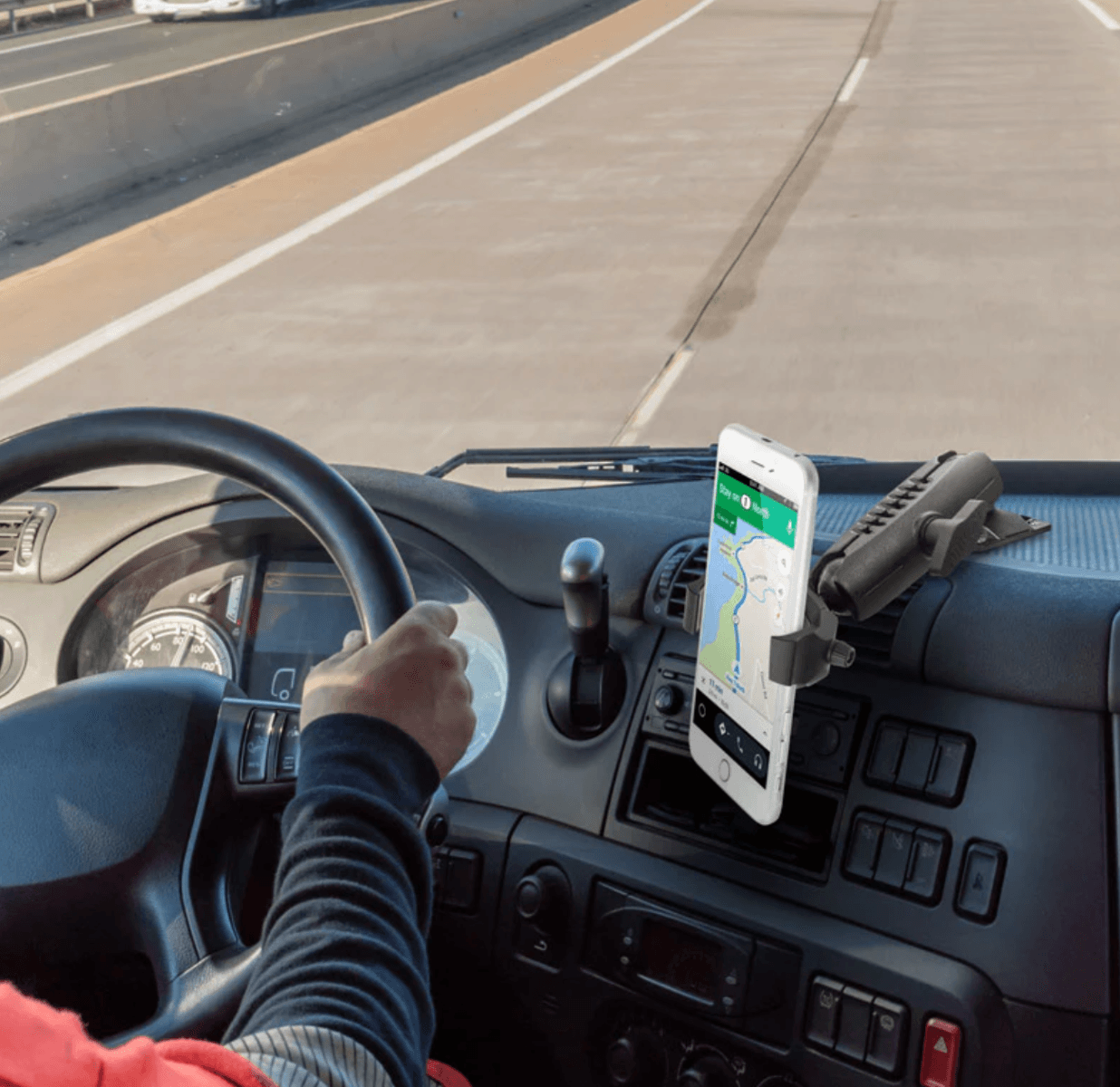 Arkon RoadVise® Ultra 4-Hole AMPS Drill-Base Phone or Tablet Mount