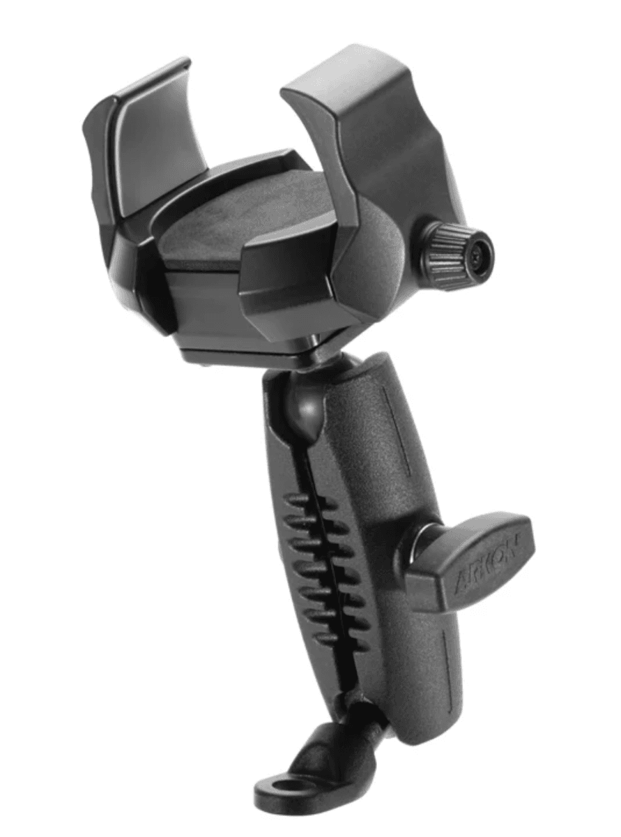 Arkon RoadVise® Ultra Motorcycle Handlebar Mirror Pinch Bolt Stem Phone and Tablet Mount
