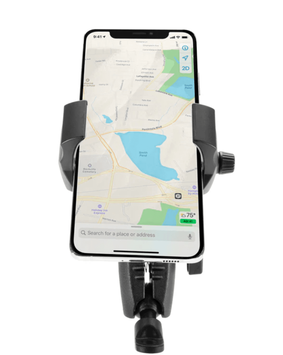 Arkon RoadVise® Ultra Motorcycle Handlebar Mirror Pinch Bolt Stem Phone and Tablet Mount