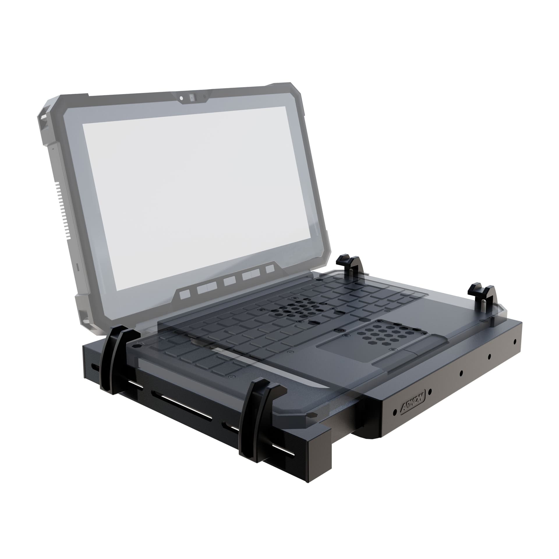 Arkon Heavy-Duty Laptop Holder with Optional Cooling Fan - With Cooling Fan