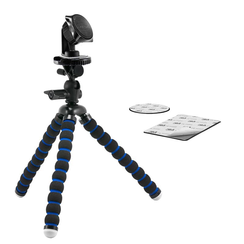 Arkon 11inch Flexible Tripod with Magnetic Phone Holder for Live Mobile Broadcasting