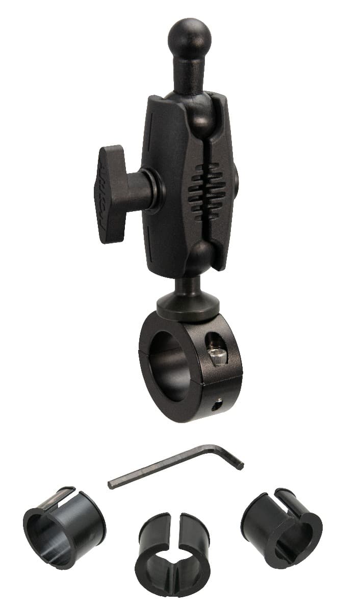 Arkon 25mm Robust Aluminum Motorcycle Handlebar Mount - 17mm Ball Compatible