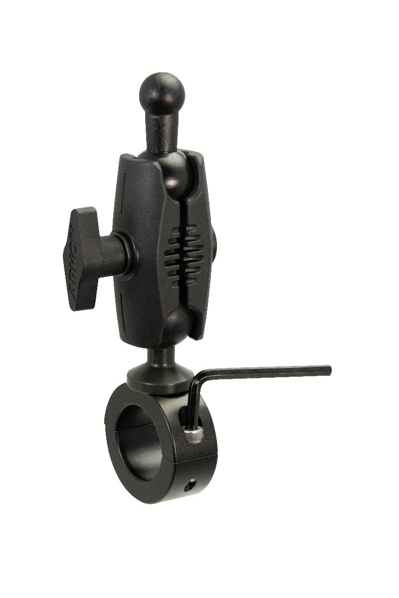 Arkon 25mm Robust Aluminum Motorcycle Handlebar Mount - 17mm Ball Compatible
