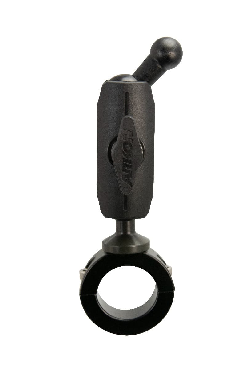 Arkon 25mm Robust Aluminum Motorcycle Handlebar Mount - 17mm Ball Compatible