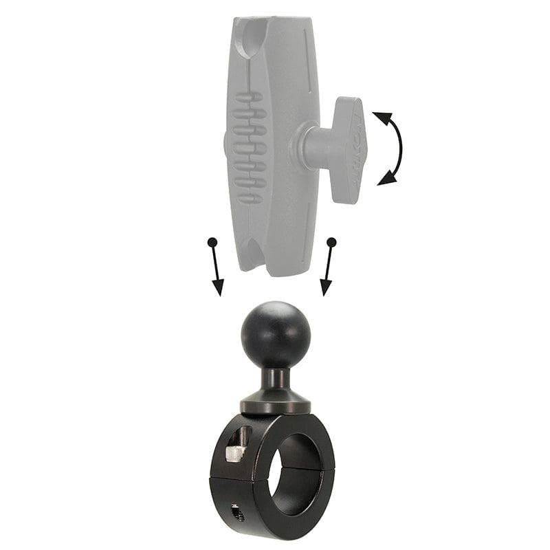 Arkon Aluminum Motorcycle Handlebar Mount - 25mm (1 inch) Compatible