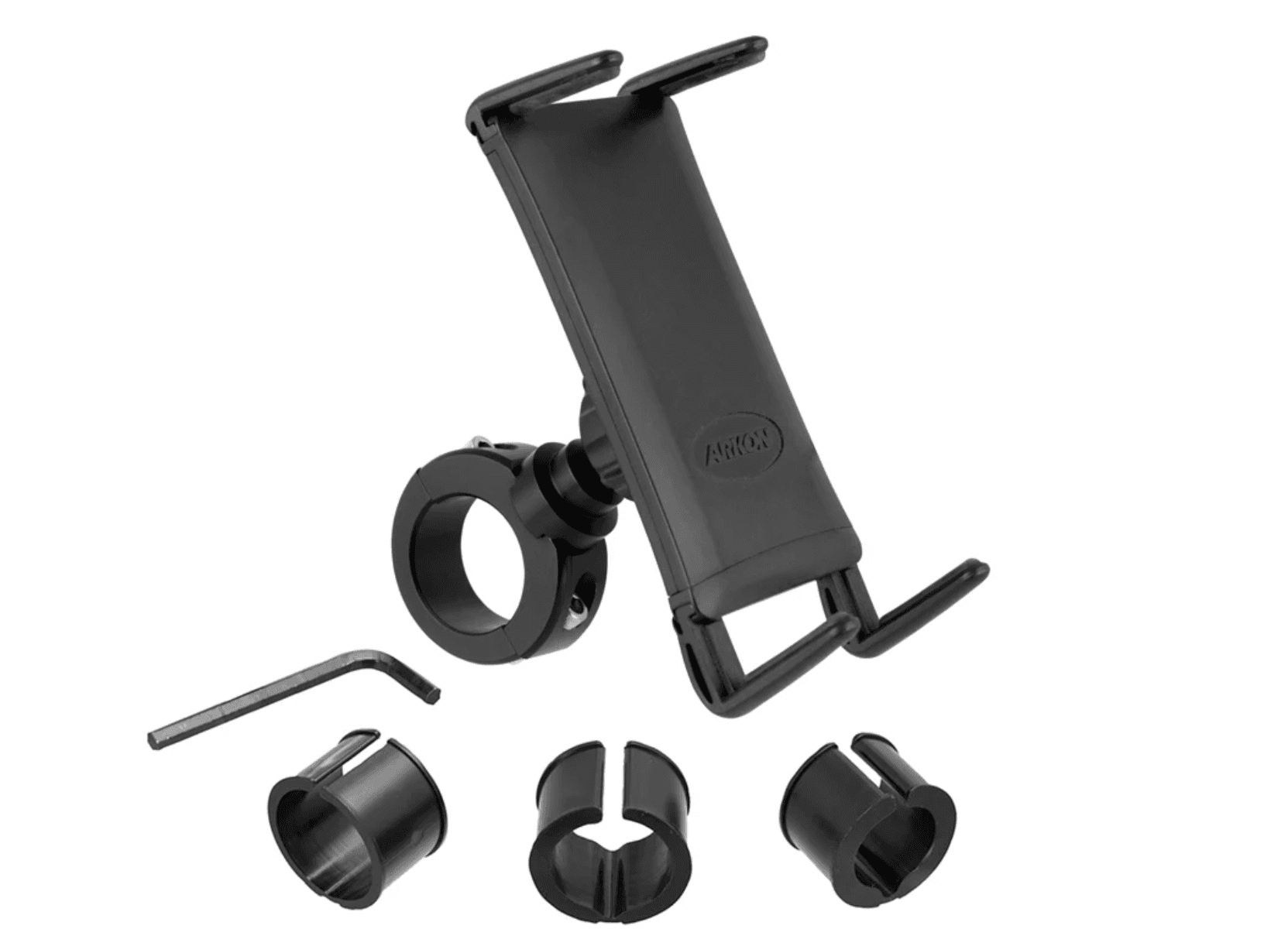 Arkon Slim-Grip® Ultra Premium Aluminum Motorcycle Handlebar Phone and Midsize Tablet Mount