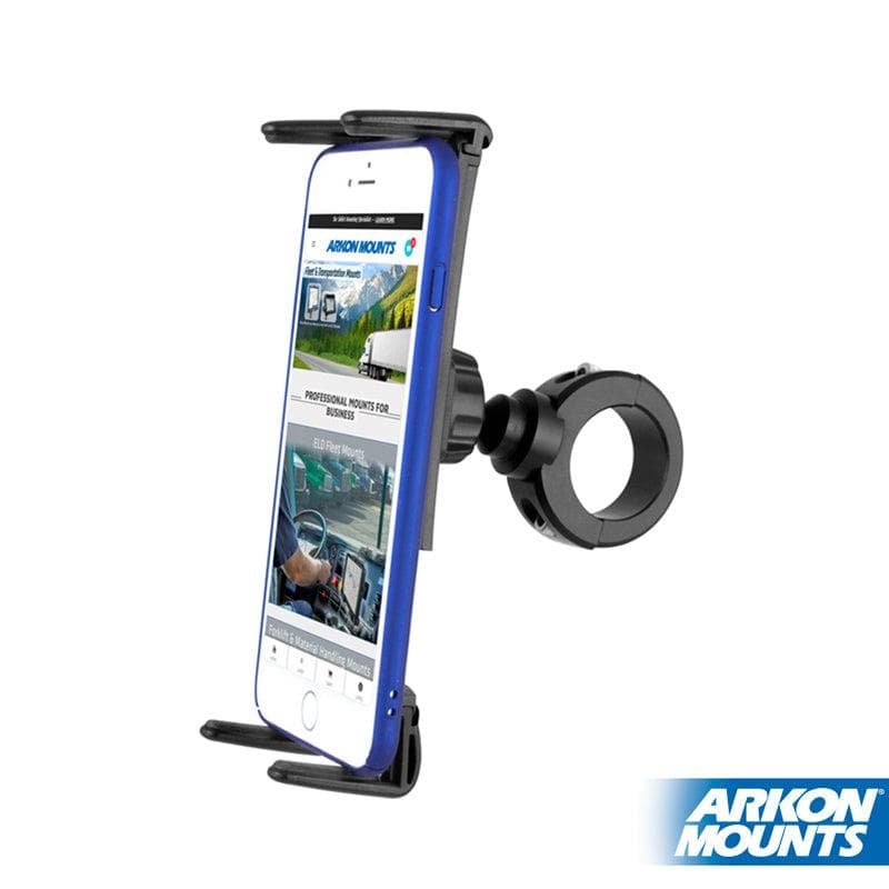 Arkon Slim-Grip® Ultra Premium Aluminum Motorcycle Handlebar Phone and Midsize Tablet Mount