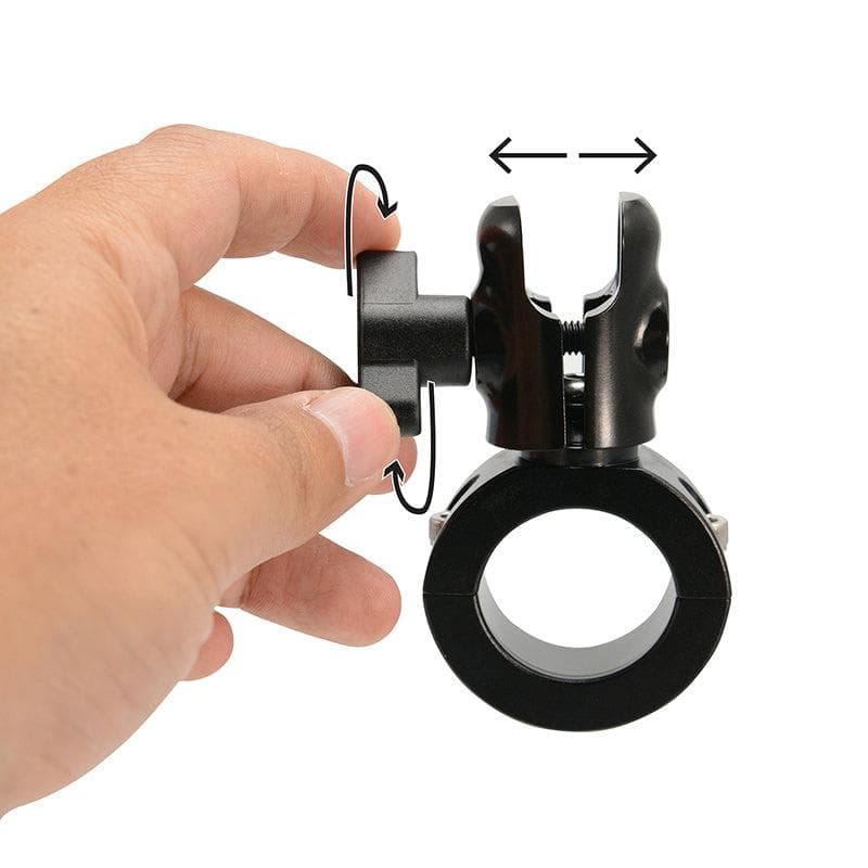 Arkon Premium Aluminum Motorcycle Handlebar Mount Pedestal - 20mm Ball Compatible