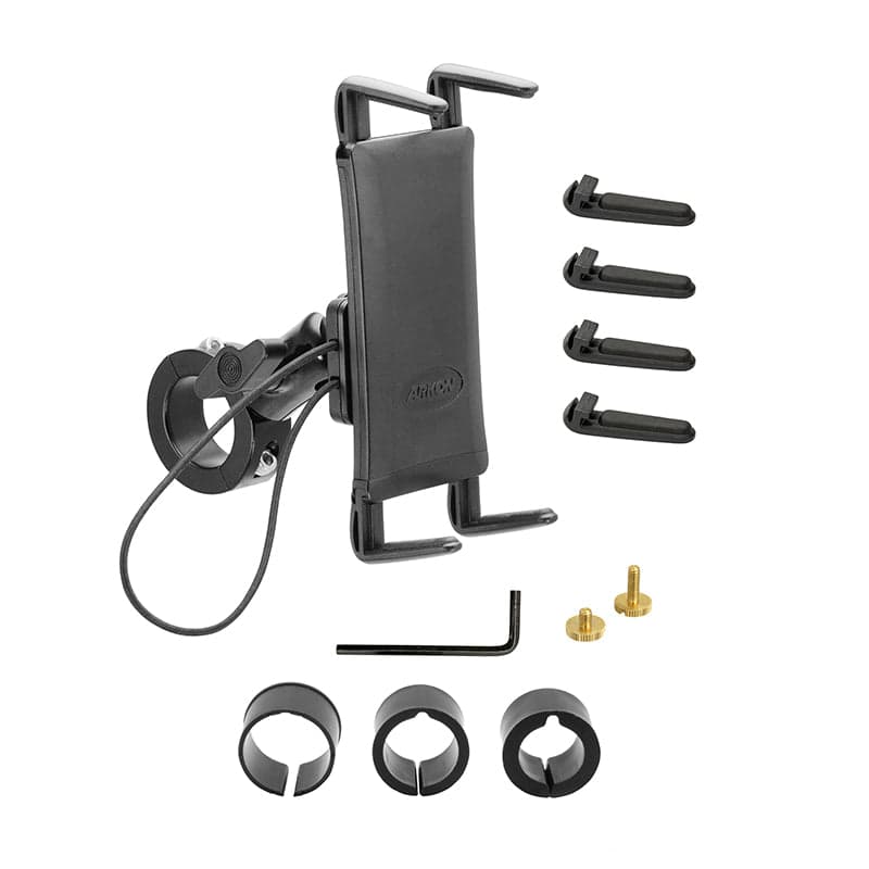Arkon Slim-Grip® Ultra Premium Aluminum Motorcycle Handlebar Smartphone Mount
