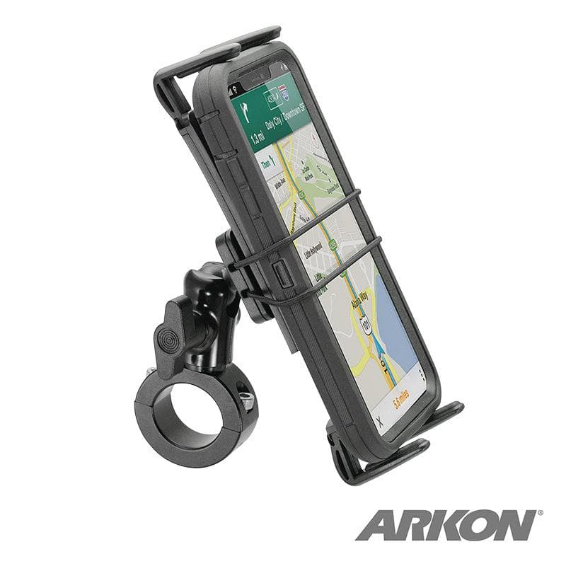 Arkon Slim-Grip® Ultra Premium Aluminum Motorcycle Handlebar Smartphone Mount