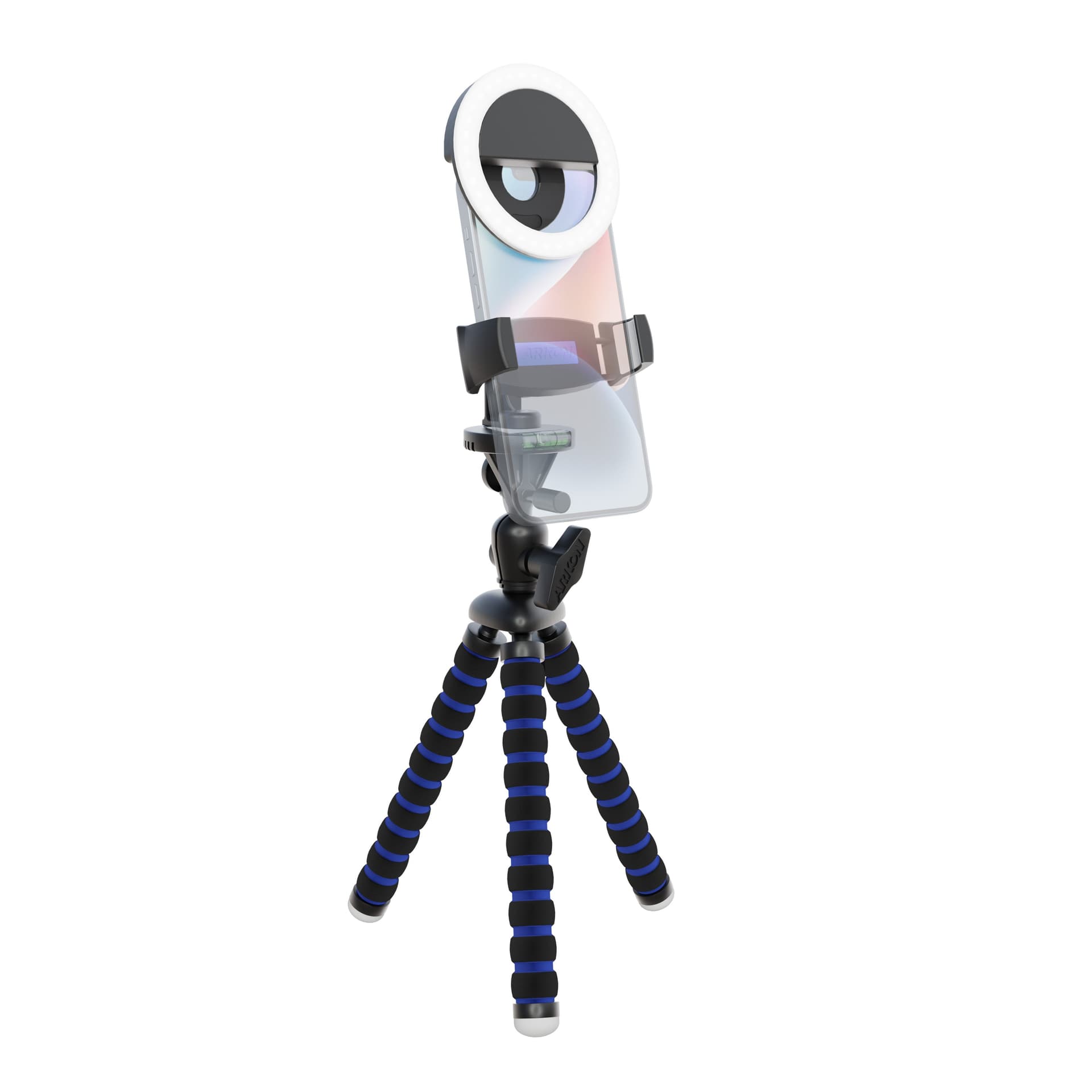 Arkon Phone Tripod Mount and LED Ring Light Bundle