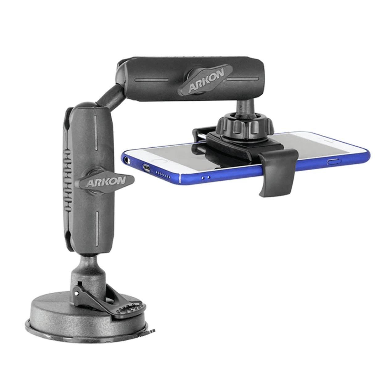 Arkon Mobile Grip 5 Robust Phone Mount Holder for iPhone, Galaxy, and Note