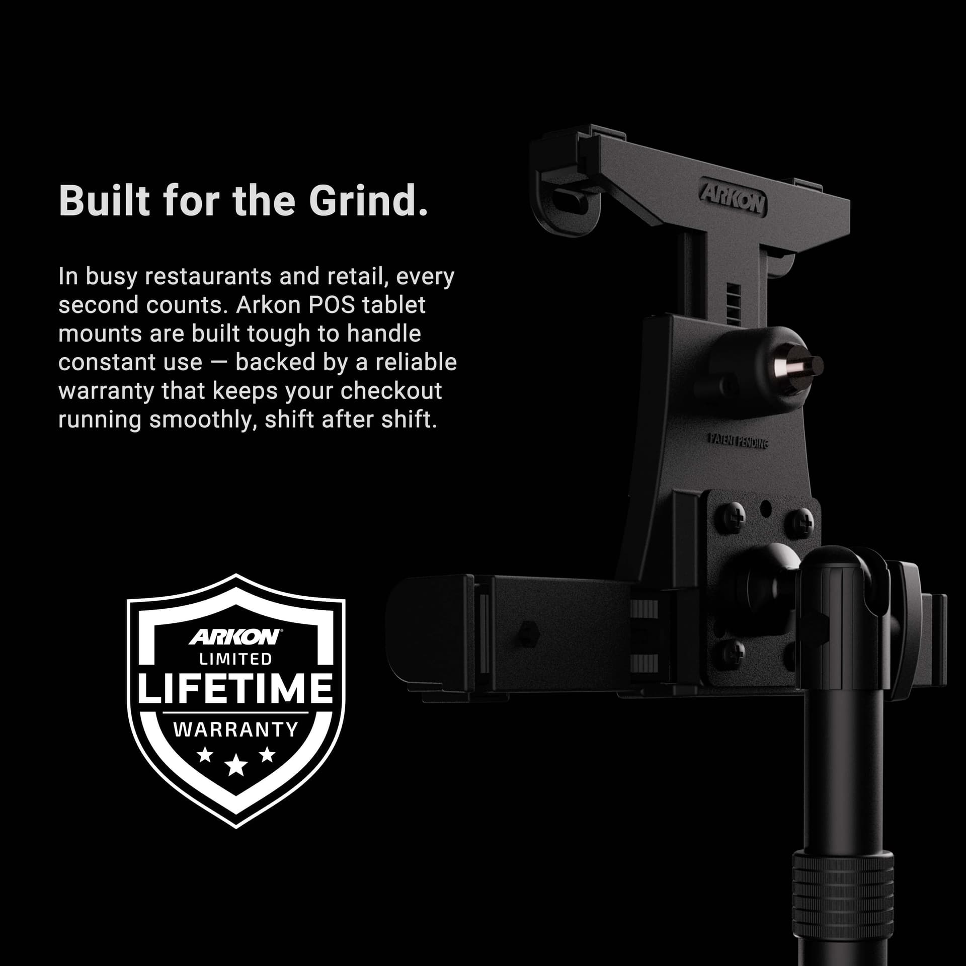 Arkon LockVise™ POS Locking Tablet Stand - Image 8
