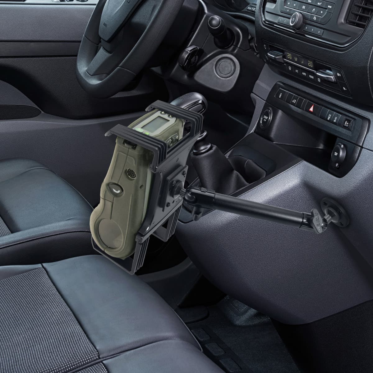 Arkon Portable Mobile Printer Car & Truck Mount with Drill Base for Zebra, Epson, Brother Printers