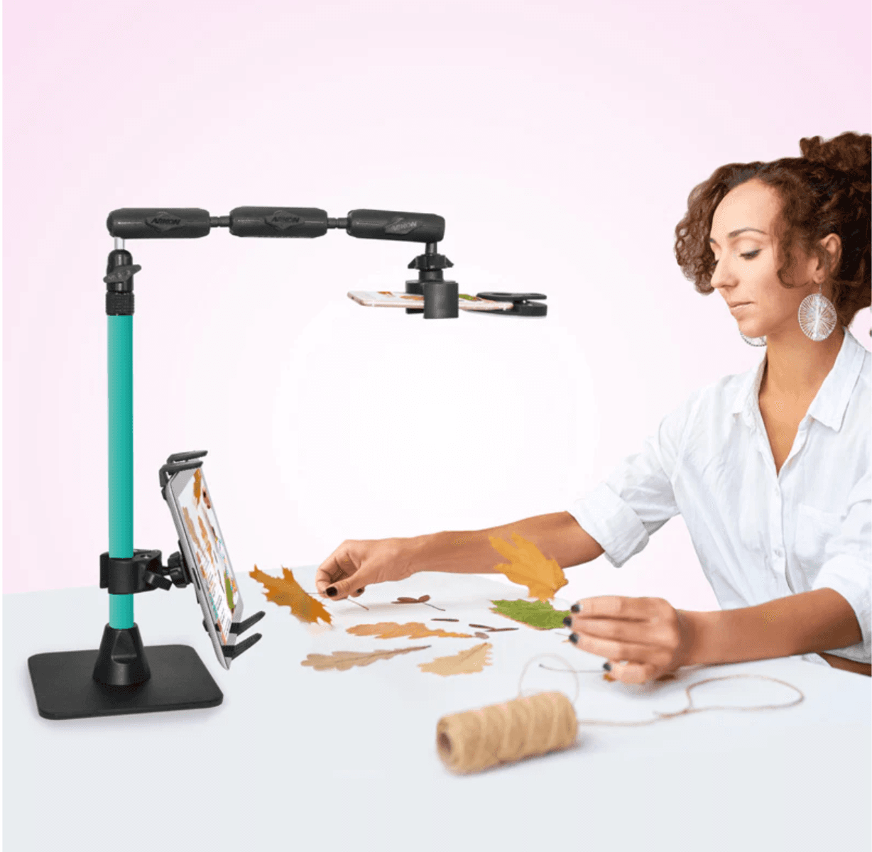 Arkon Remarkable Creator™ Pro+Plus with Teal Extension Pole