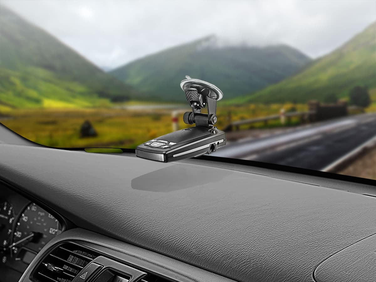 Arkon Radar Detector Mount with Metal Stamping for Beltronics/Escort Radar Detectors
