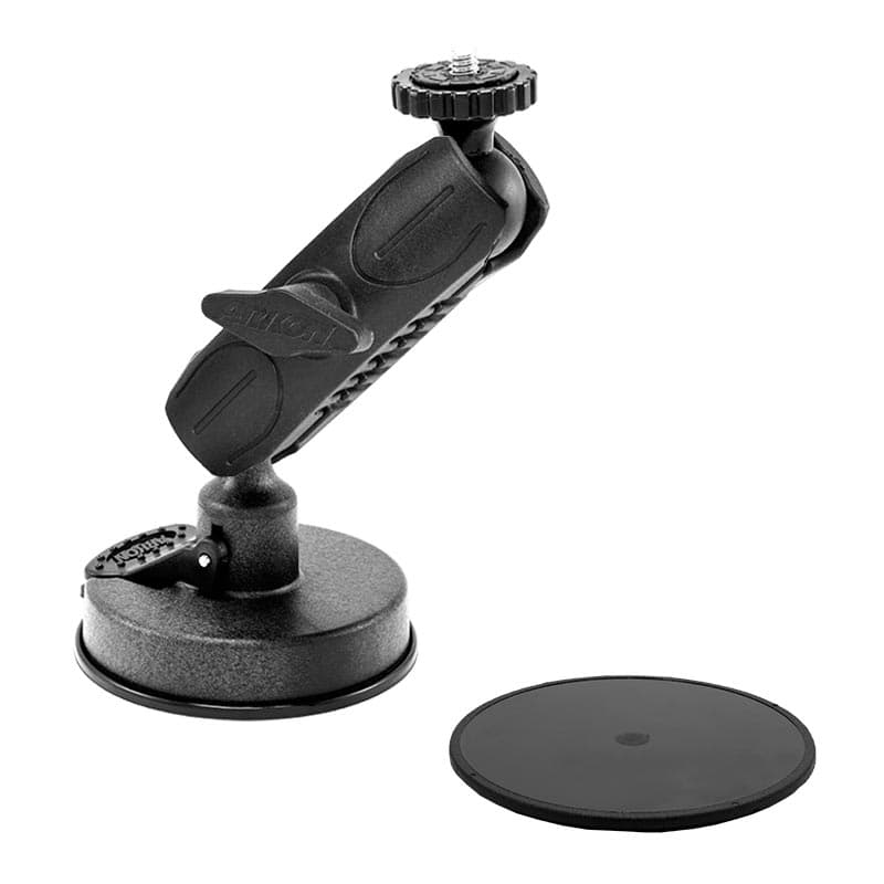 Arkon Robust Mount Series Heavy-Duty Windshield Suction Mounting Pedestal with 1/4in-20 Camera Head