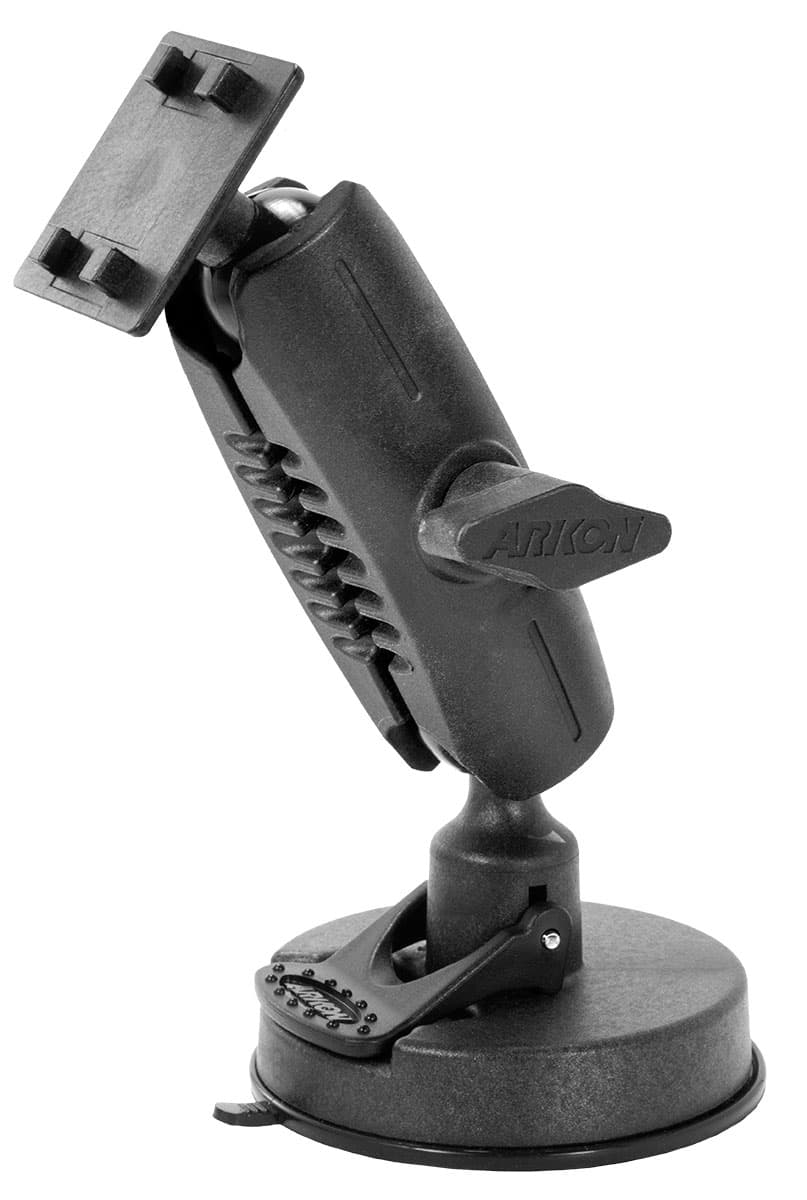 Arkon Robust Mount Series - Heavy-Duty 80mm Suction Mounting Pedestal with 4-Prong Head