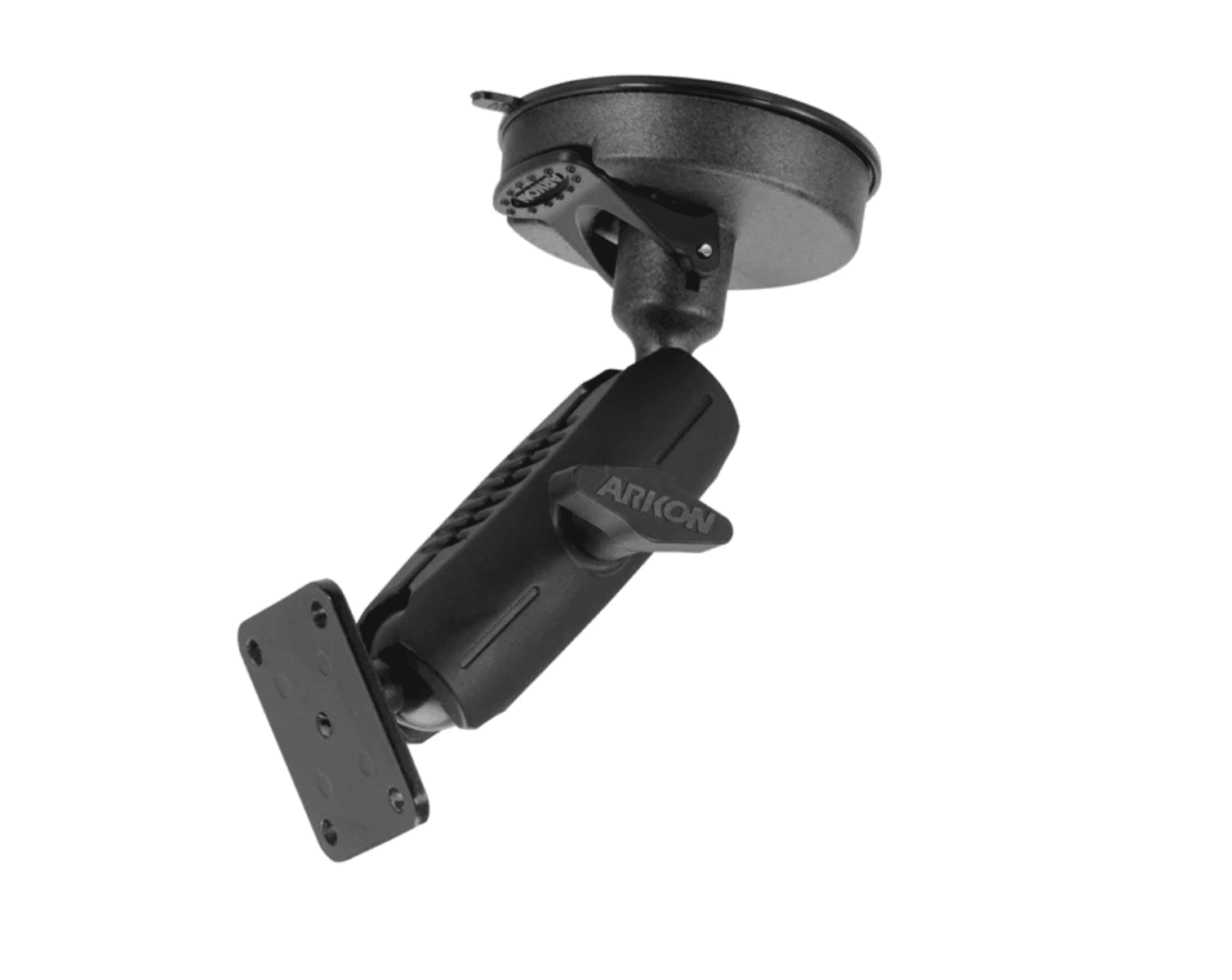 Arkon 80mm Windshield Suction Mount with Metal 4-Hole AMPS Head