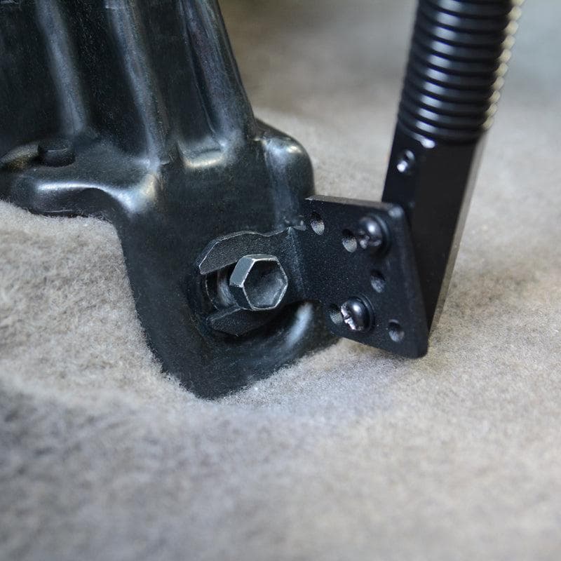 Arkon 18 inch Seat Rail Floor Pedestal with 25mm (1 inch) Ball